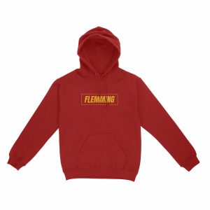 FLEMMING Hoodie Rood